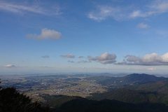 筑波山頂上からの眺め