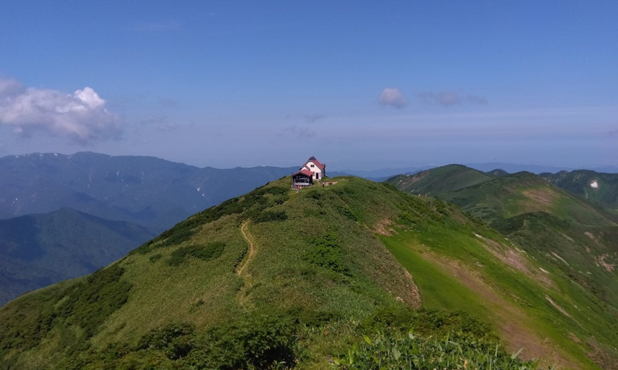 飯豊山 頼母木小屋