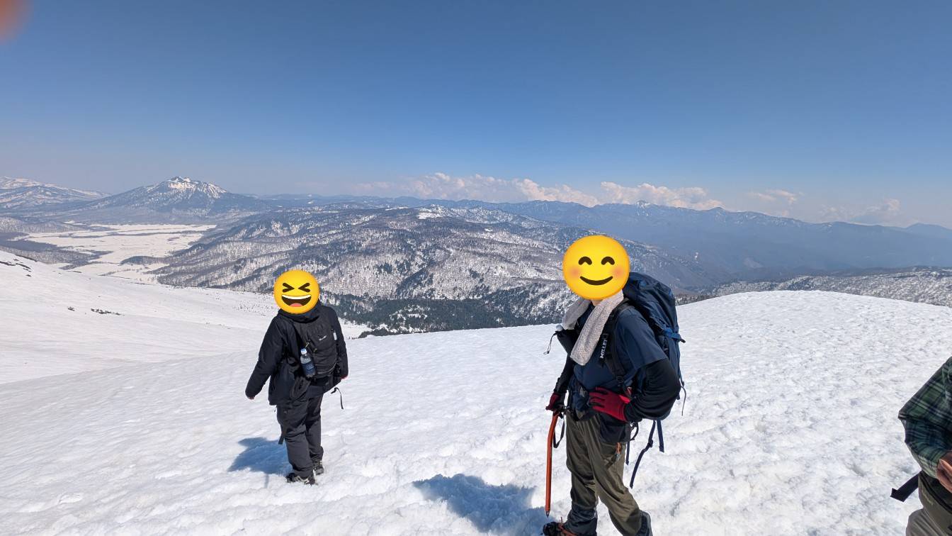 残雪の尾瀬・至仏山登山