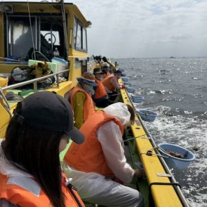 東京湾でアジ釣り！