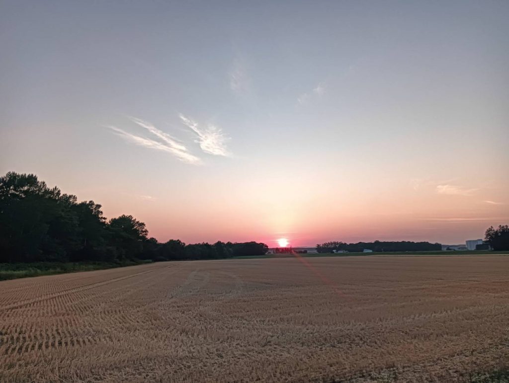 知床の夕暮れ