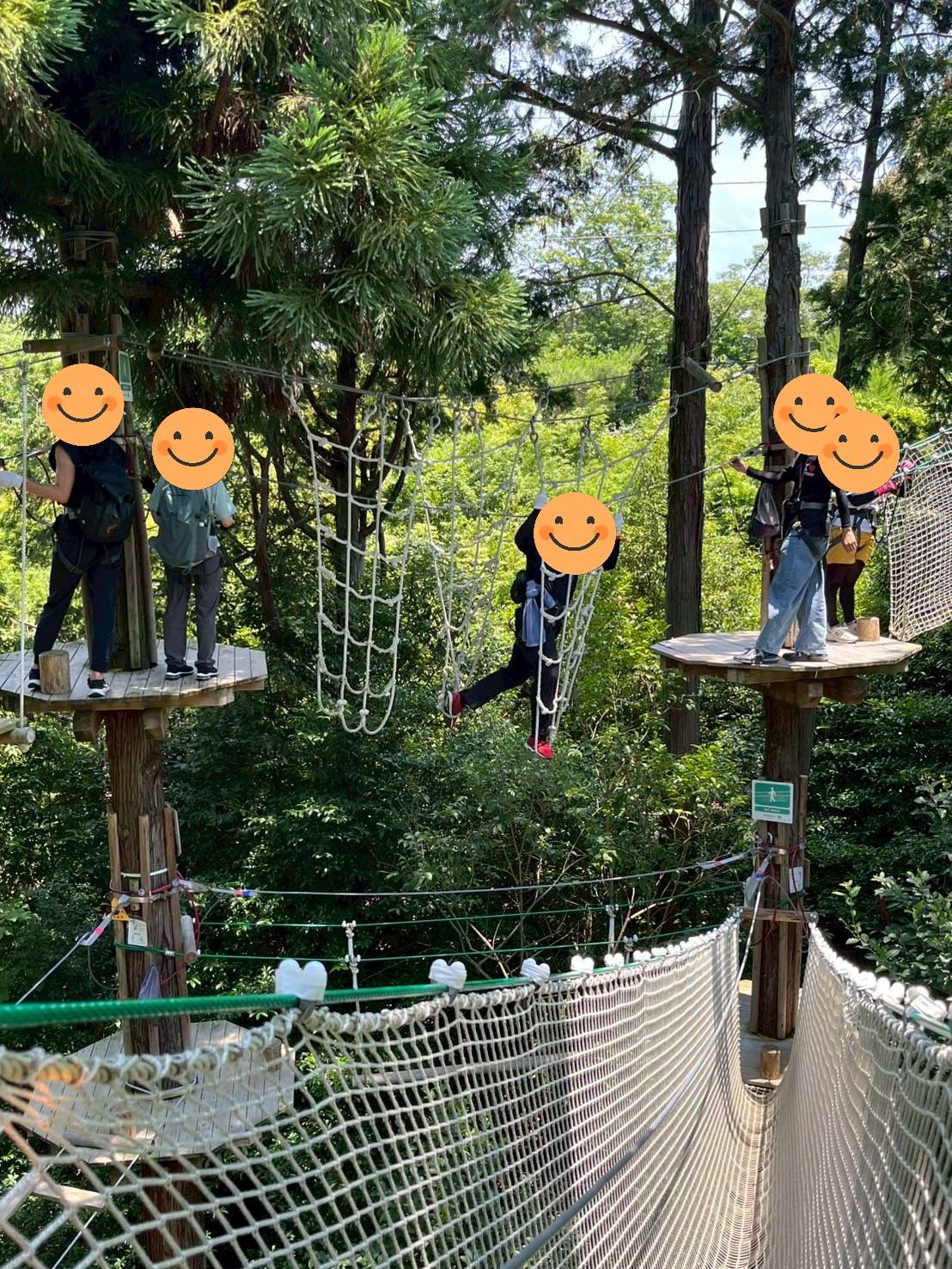 アスレチック体験