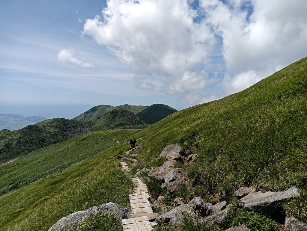 鳥海山の木道