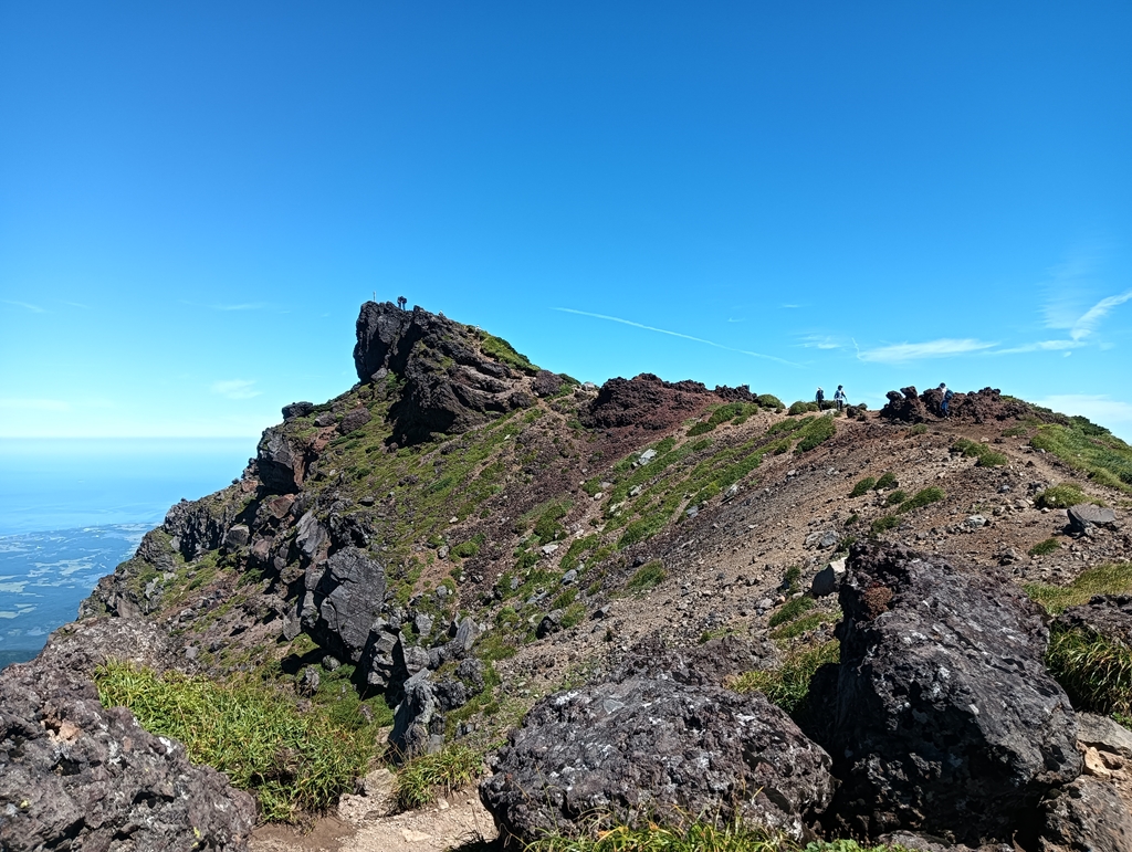七高山の展望エリア