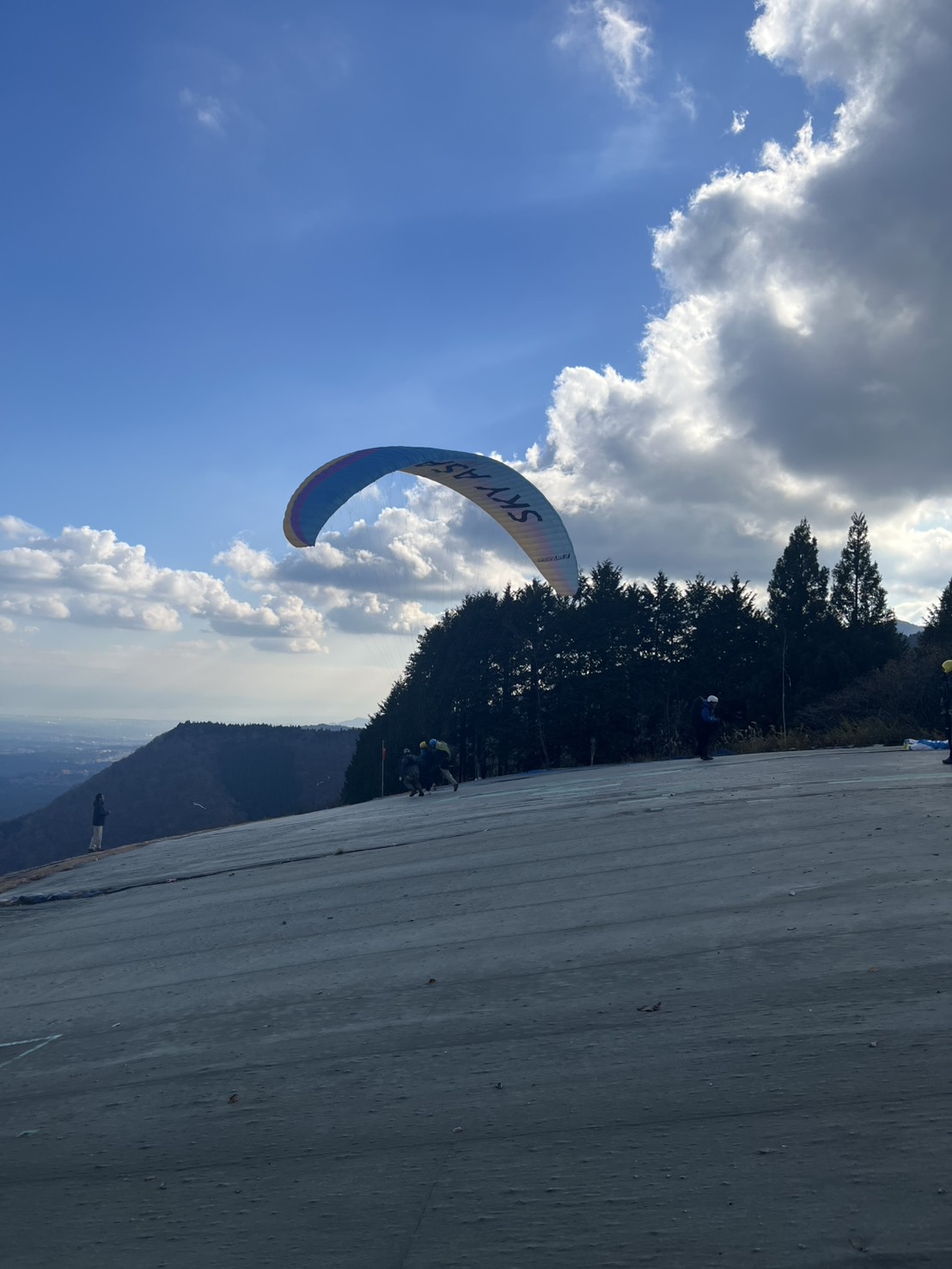 スカイ朝霧 パラグライダー体験