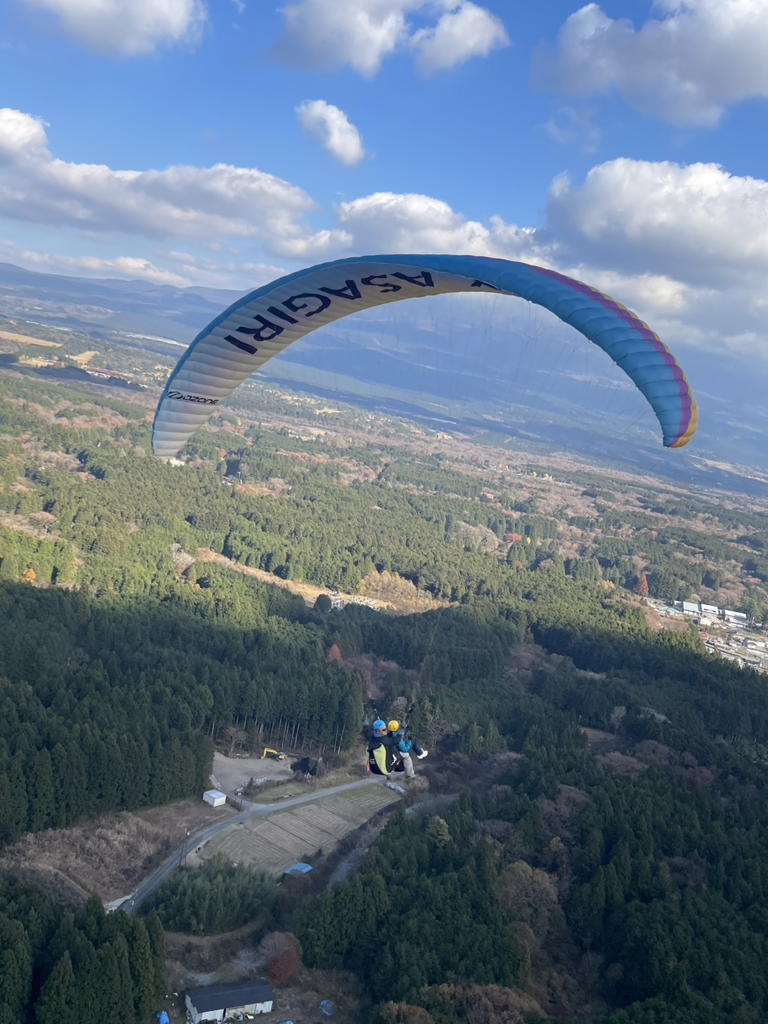 スカイ朝霧 パラグライダー体験