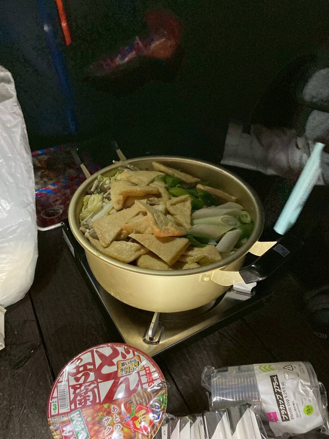 六甲山 年越し鍋パーティ