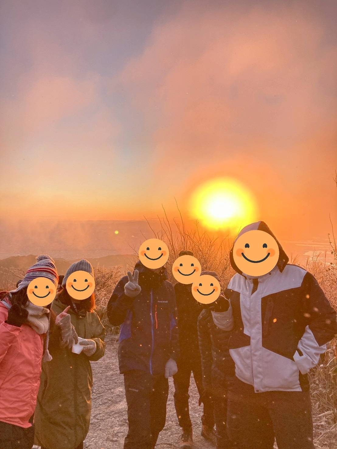 六甲山 年越し鍋パーティ